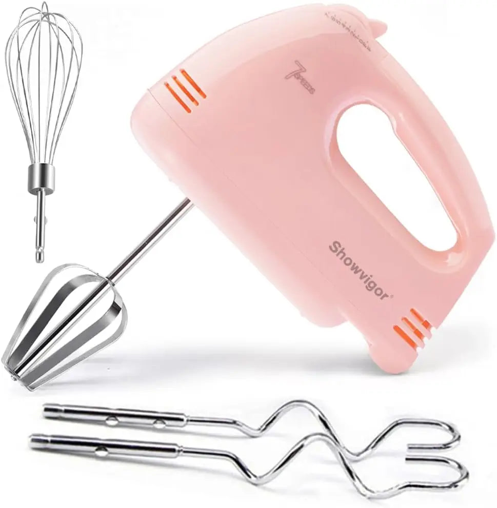 XMSJ Electric Hand Mixer 180W Turbo Boost 7 Speeds