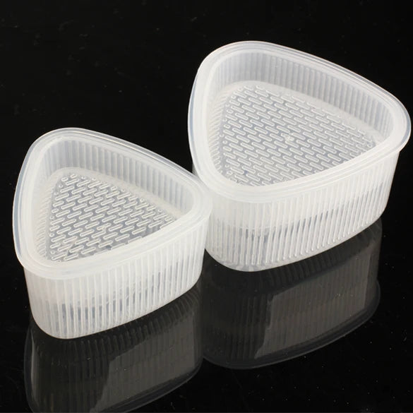 Triangle Sushi Making Kit Four Piece Nonstick Rice Ball Molds