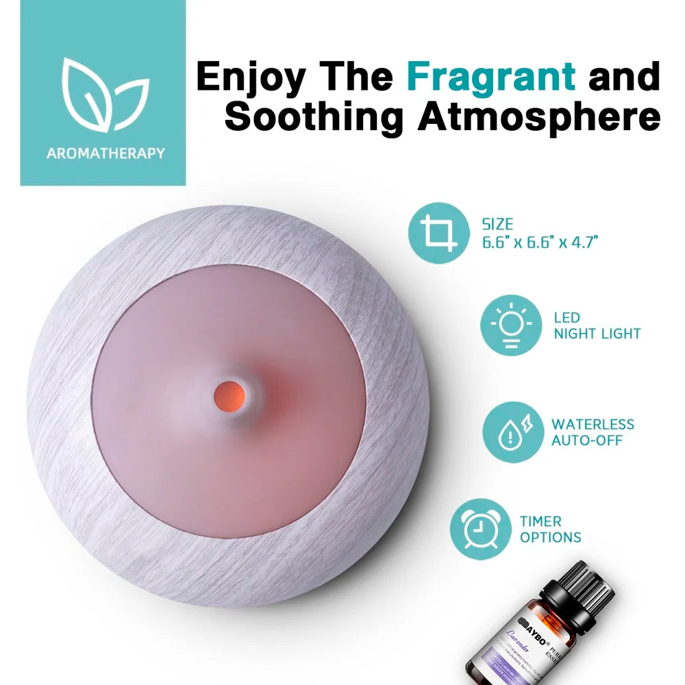 Miflame Essential Oil Humidifier Aromatherapy Diffuser