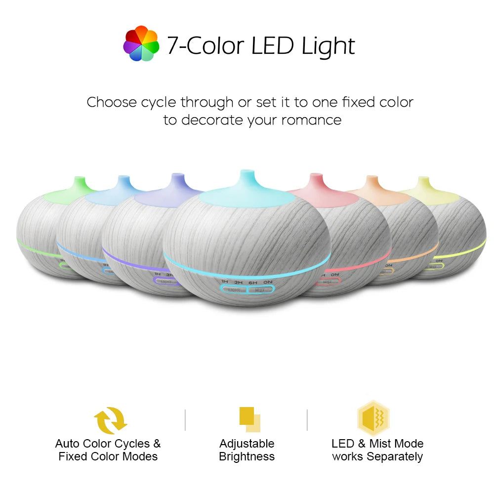 Miflame Essential Oil Humidifier Aromatherapy Diffuser