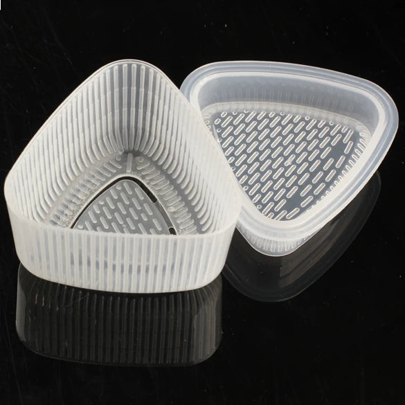 Triangle Sushi Making Kit Four Piece Nonstick Rice Ball Molds