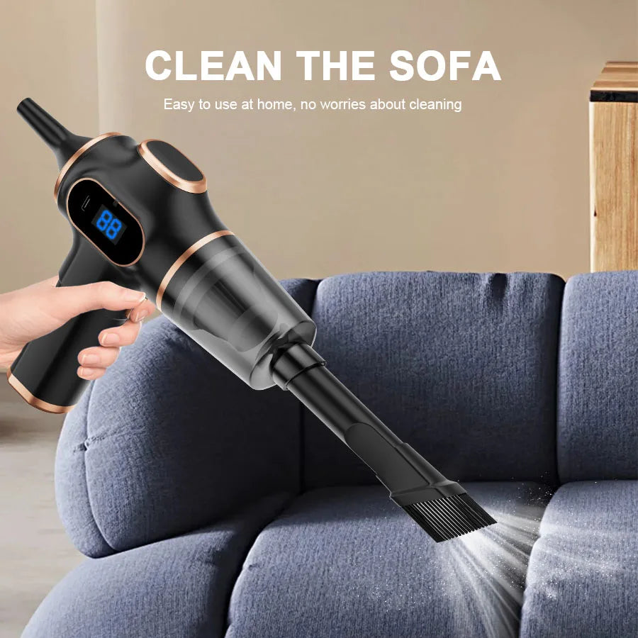 ABS Wireless Car Vacuum Cleaner Portable Mini Vacuum For Home