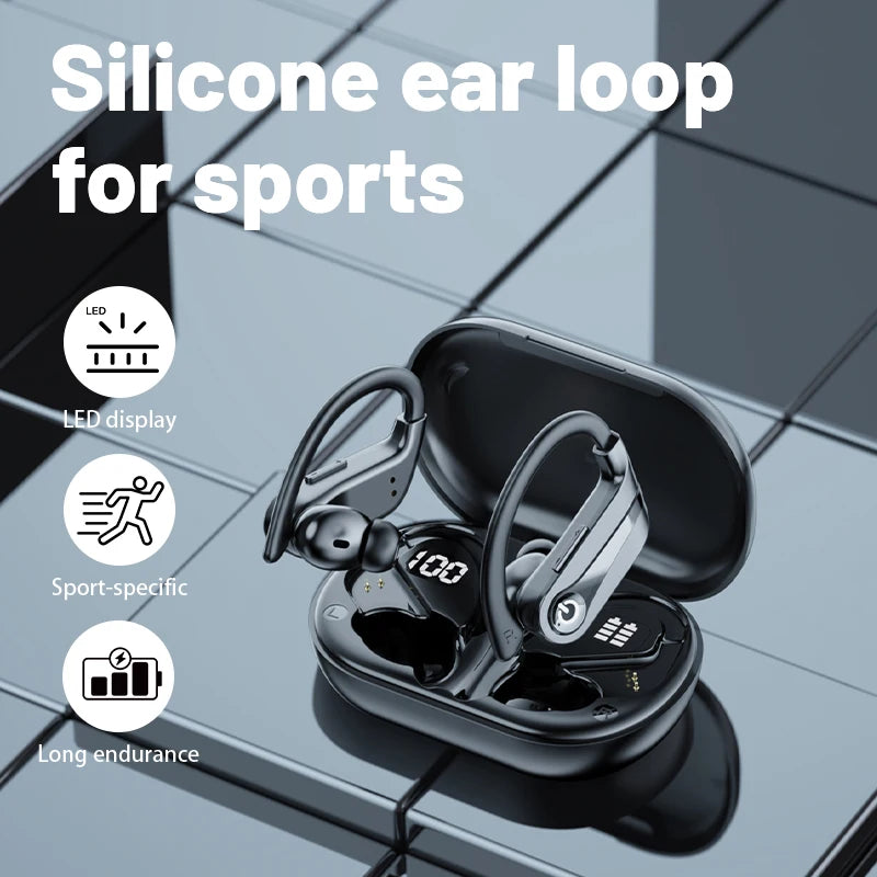 SHUKE Wireless Earbuds Bluetooth With Built In Microphone Waterproof