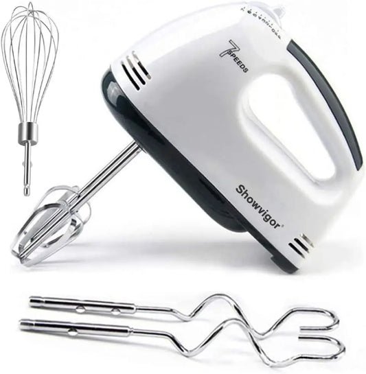 XMSJ Electric Hand Mixer 180W Turbo Boost 7 Speeds