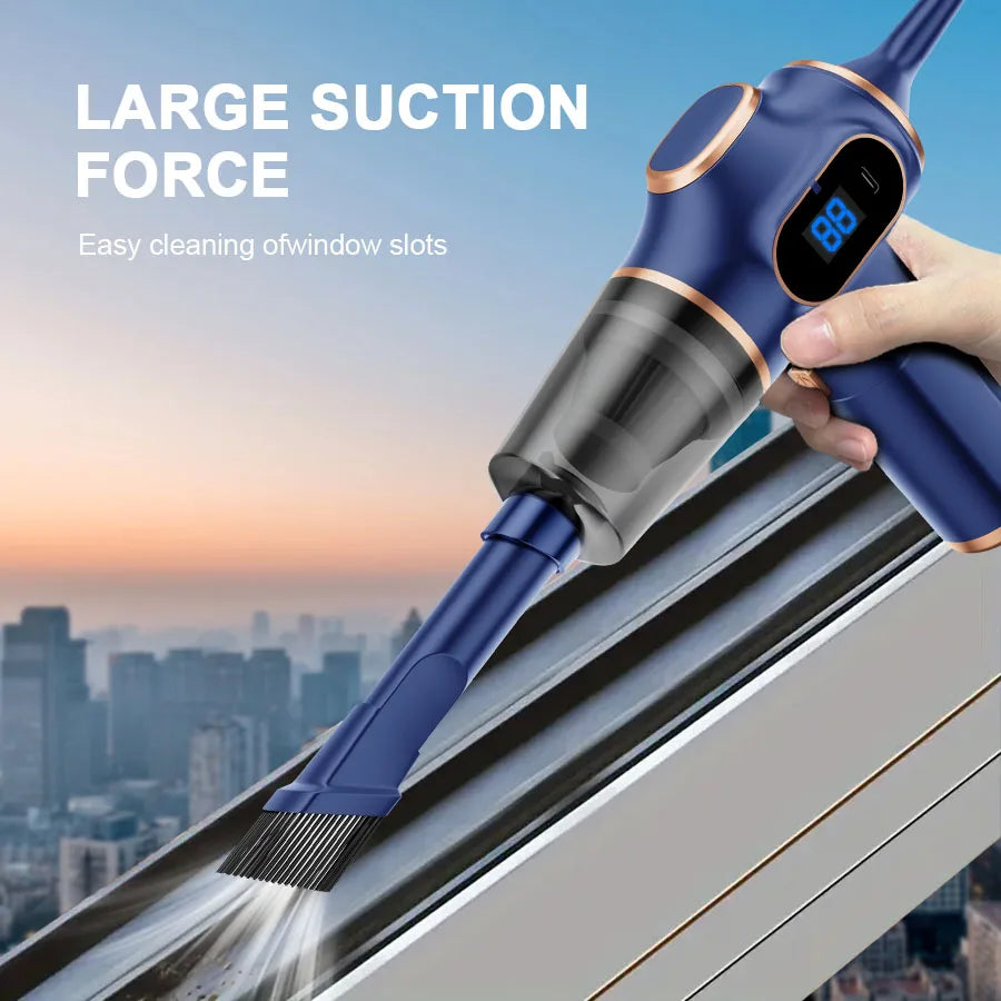 ABS Wireless Car Vacuum Cleaner Portable Mini Vacuum For Home