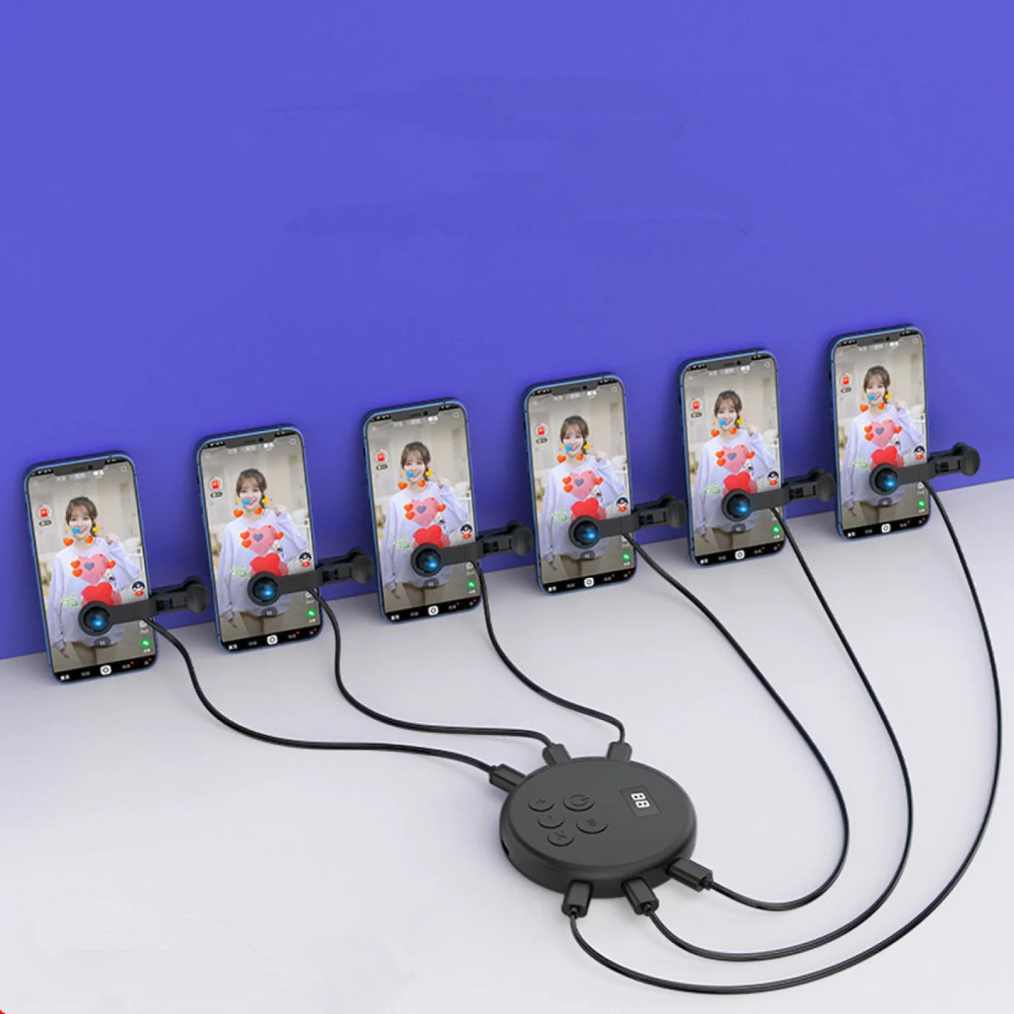 Mobile Phone Screen Auto Clicker Device Physical Simulated Finger Click Game Live Streaming Reward Continuous Clicker Zero Noise