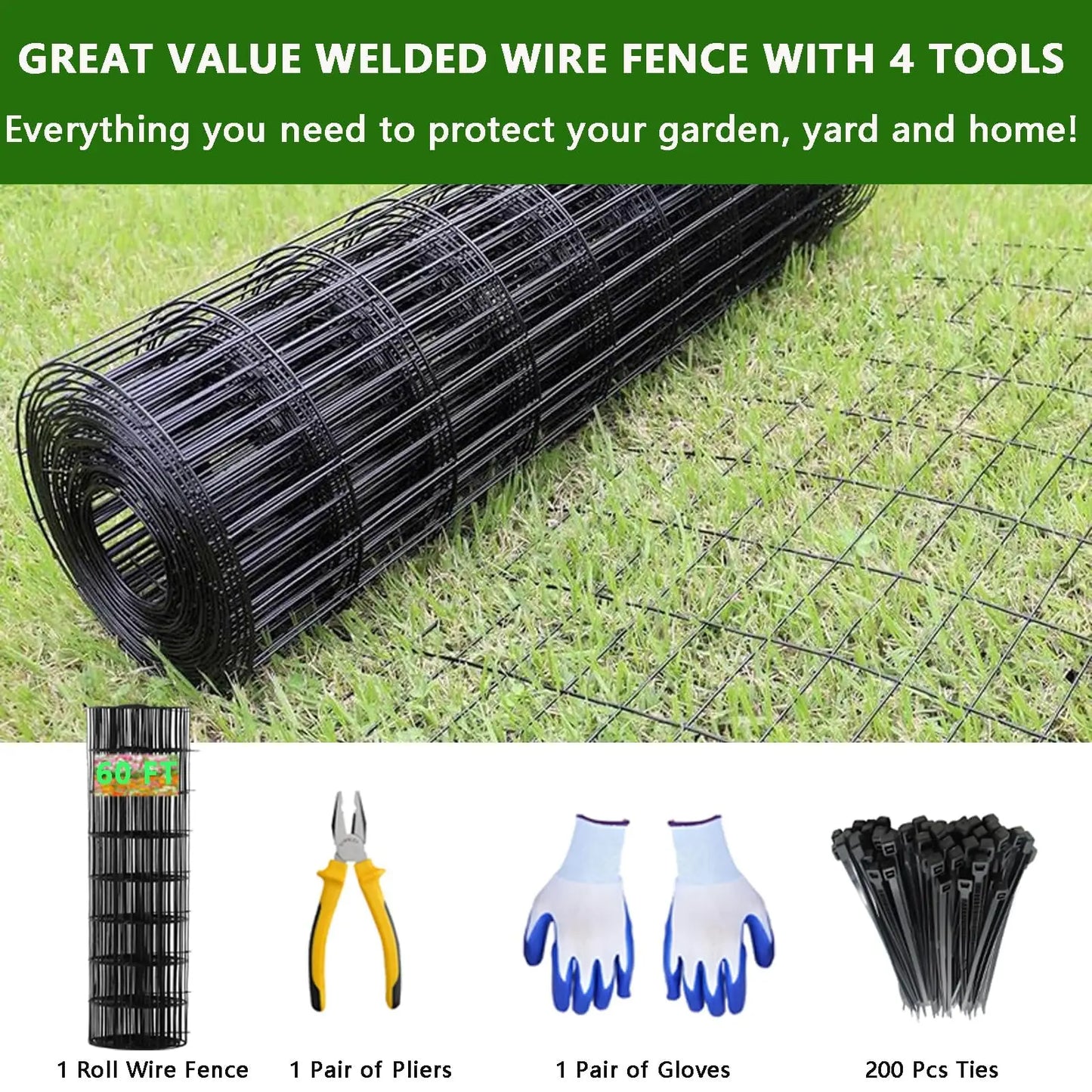 HiMISS Hardware Cloth Mesh Roll For Animal Fencing And Garden