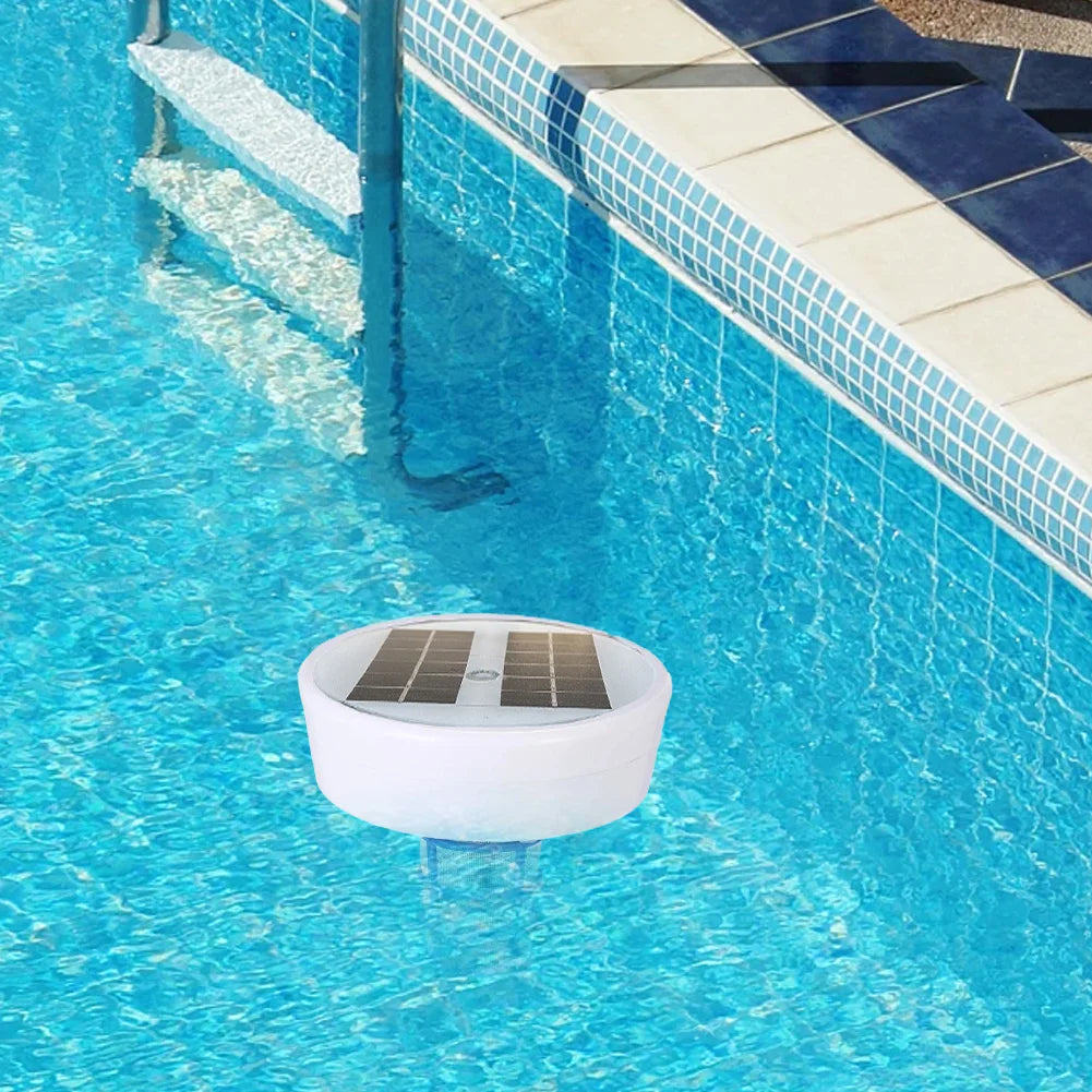 Copper Pool Ionizer Floater Solar Charged Auto Switch 35000 Gal