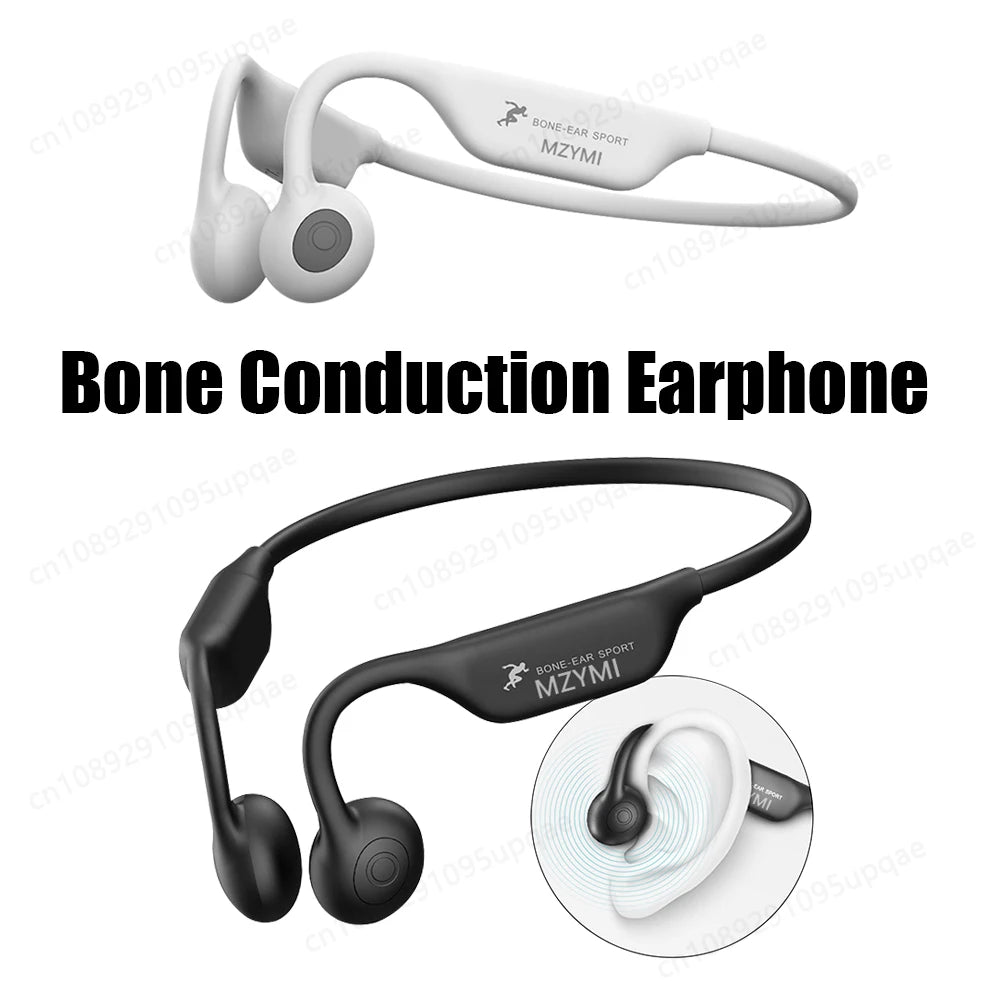 INMAS A18 Bone Conduction Neckband Earphones Built-In Microphone IP56 Waterproof