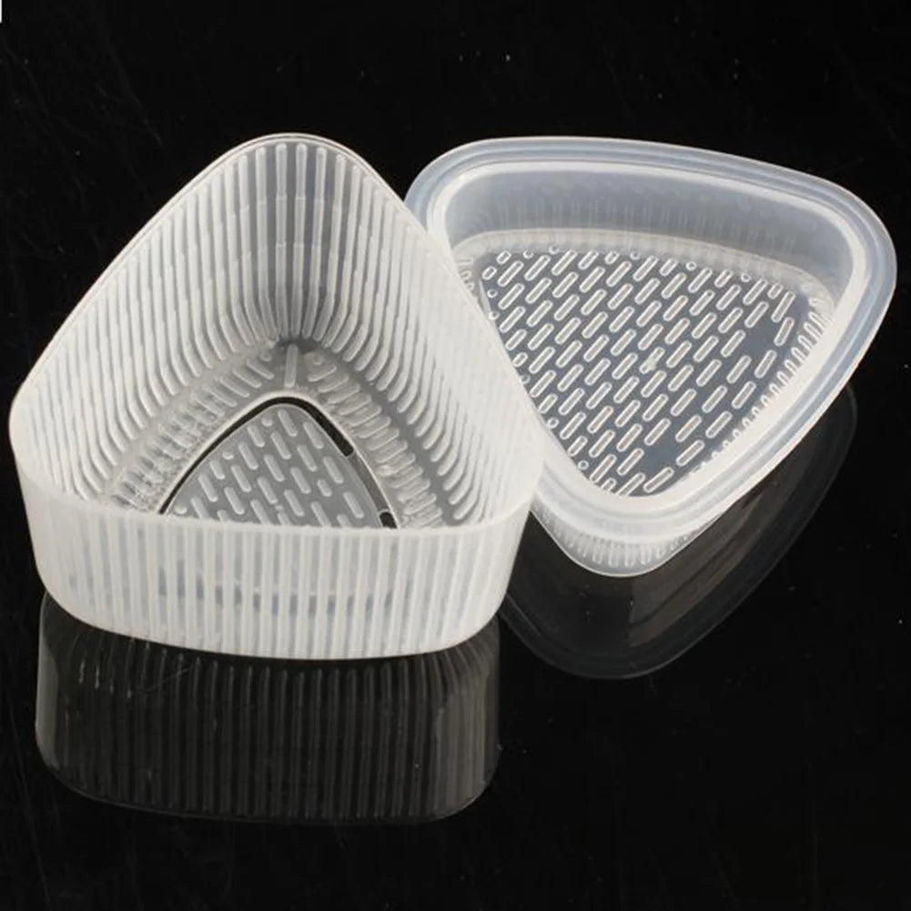 Triangle Sushi Making Kit Four Piece Nonstick Rice Ball Molds