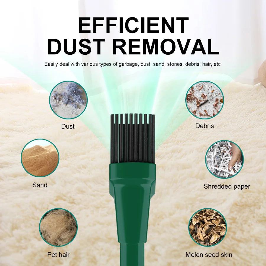 Portable Wireless Car Vacuum Cleaner With HEPA Filter For Home