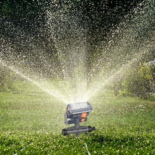 VAKIND Oscillating Garden Sprinkler With 16 Nozzles