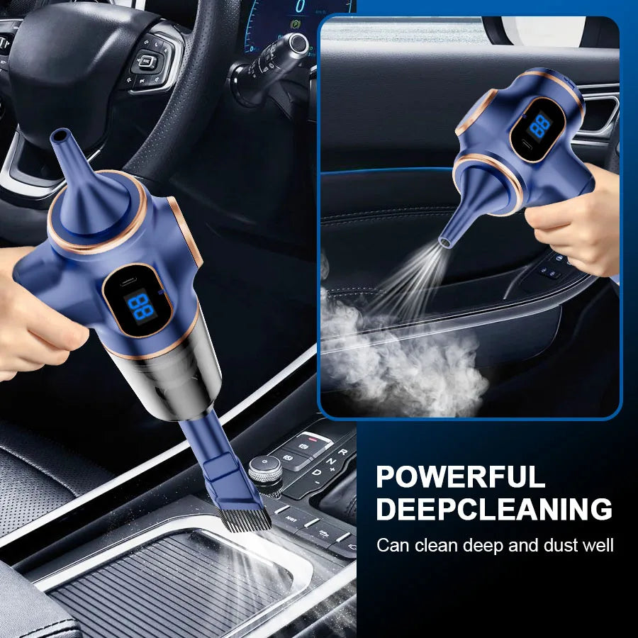 ABS Wireless Car Vacuum Cleaner Portable Mini Vacuum For Home
