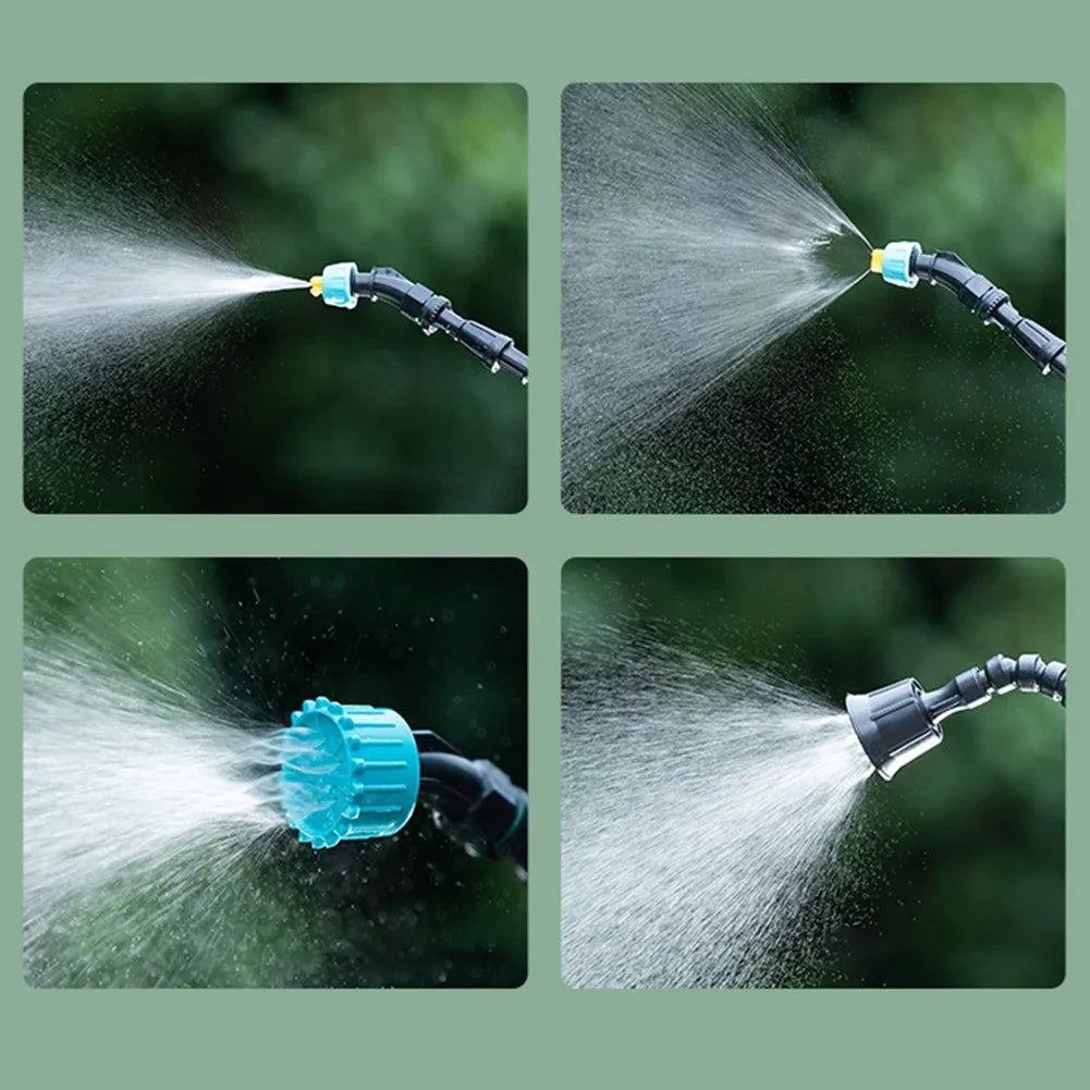 Portable Electric Garden Sprayer With Telescopic Handle And Nozzles