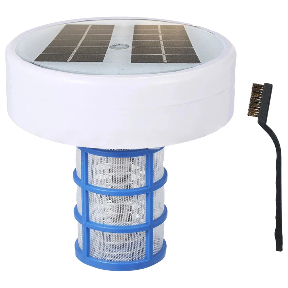 Copper Pool Ionizer Floater Solar Charged Auto Switch 35000 Gal