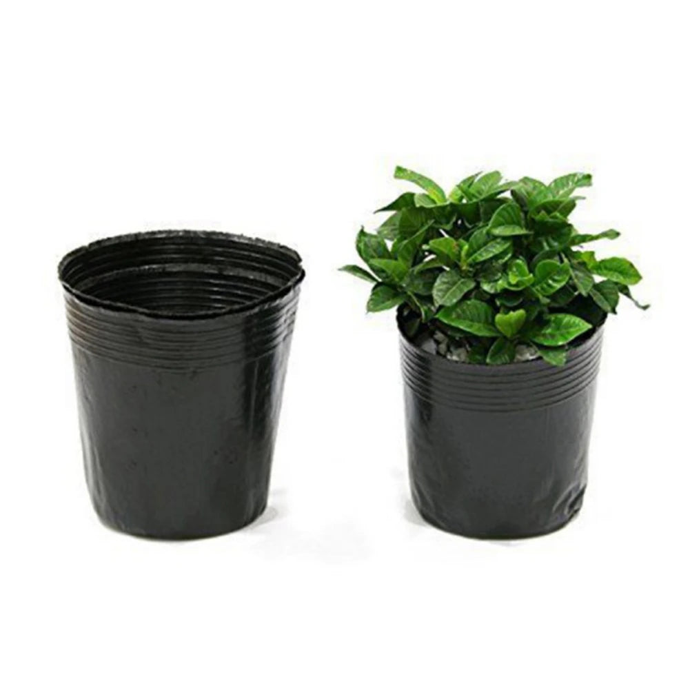 Soft Plastic Seedling Planters Set 100 Pieces For Flower And Vegetable Gardening