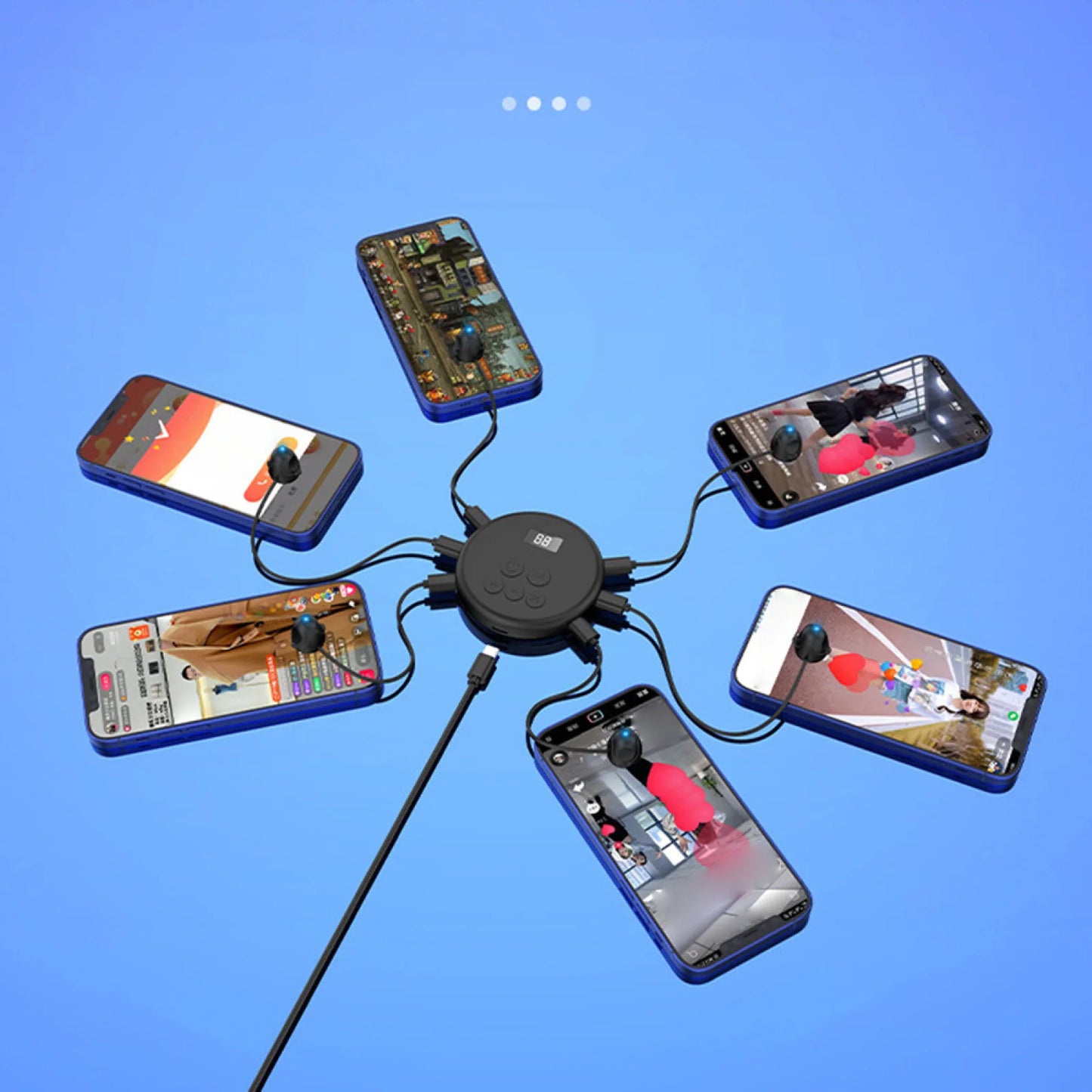 Mobile Phone Screen Auto Clicker Device Physical Simulated Finger Click Game Live Streaming Reward Continuous Clicker Zero Noise