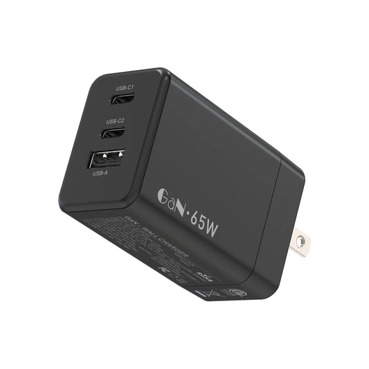 SANPRIO 65W GaN USB C Charger 3 Port MacBook iPhone