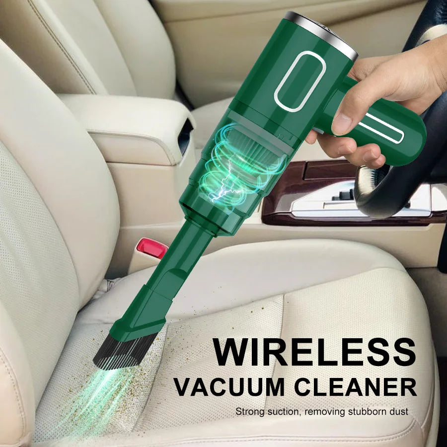 Portable Wireless Car Vacuum Cleaner With HEPA Filter For Home