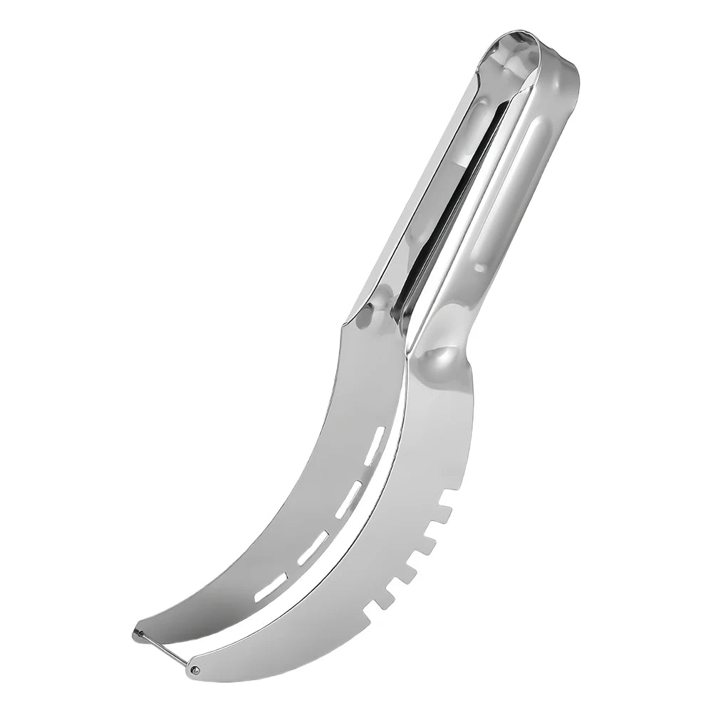 Shunmaii Stainless Watermelon Slicer With Non Slip Handle
