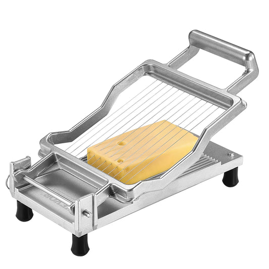 SucceBuy Cheese Cutter with Wire 0.39" & 0.78" Aluminum Alloy Commercial Cheese Slicer with 316 Stainless Steel Kitchen Cooking