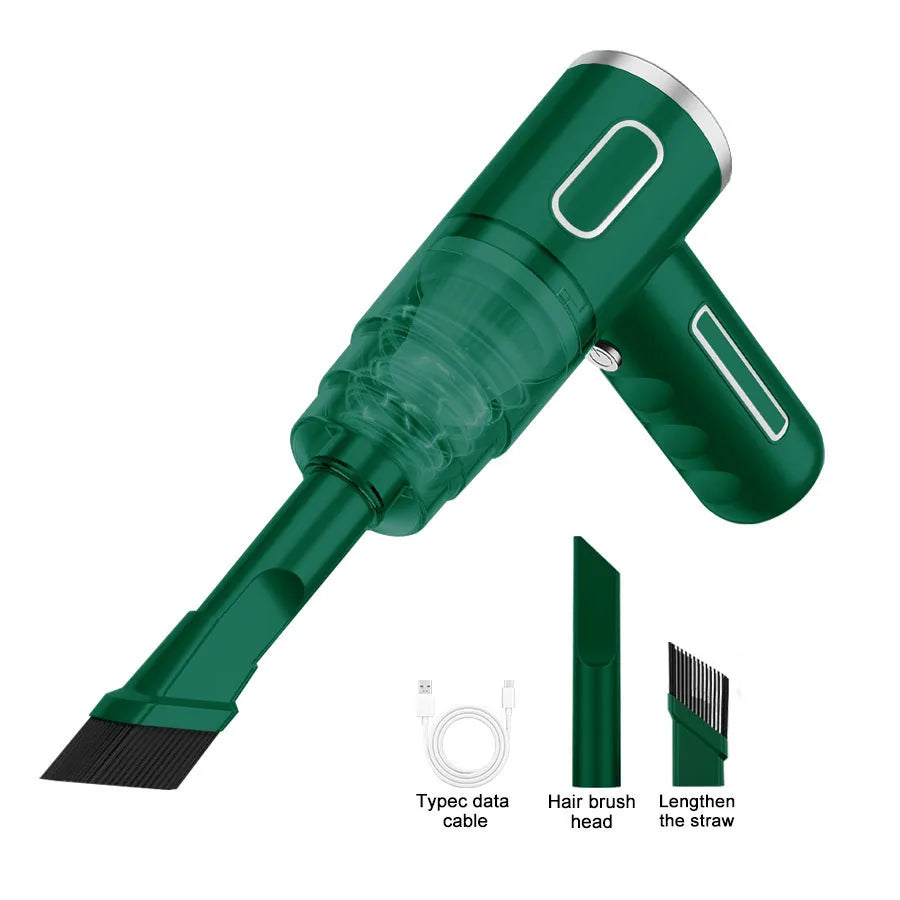 Portable Wireless Car Vacuum Cleaner With HEPA Filter For Home