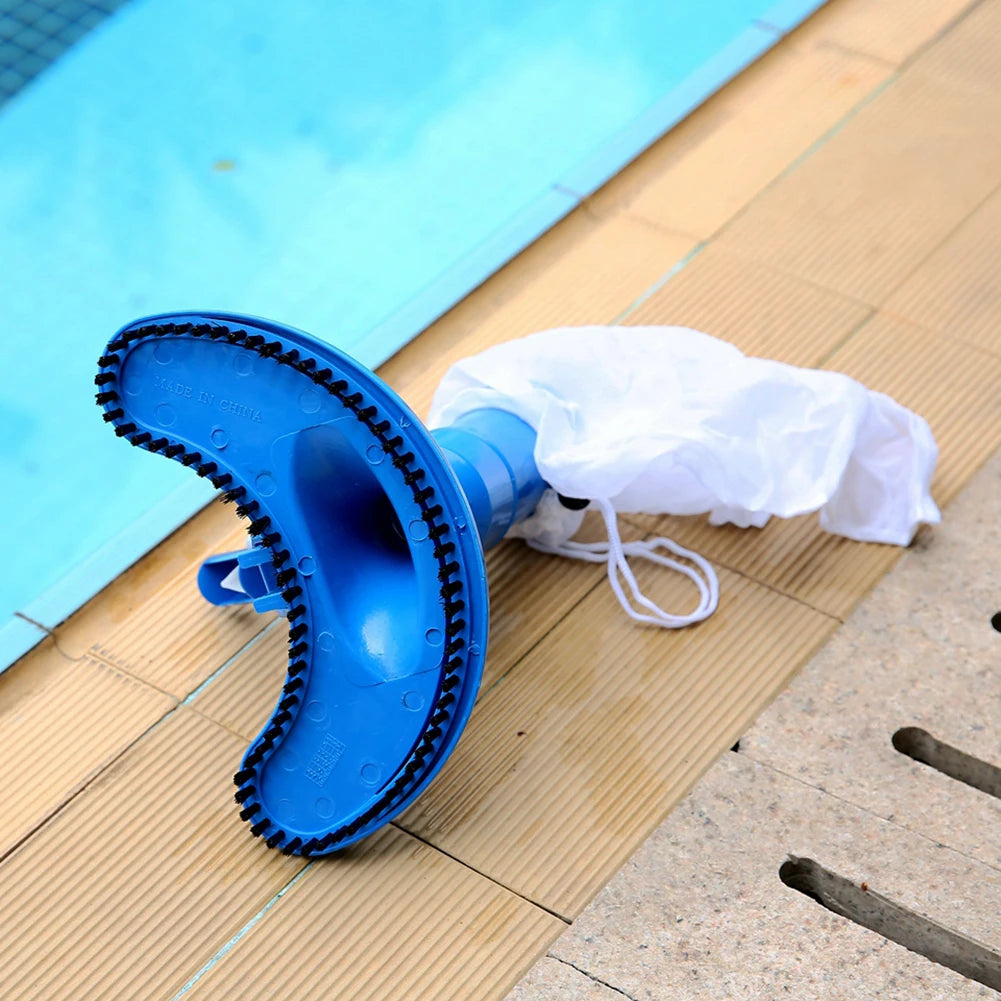 Professional Pool Vacuum Cleaning Tool Set With Brush EU Plug For Spa