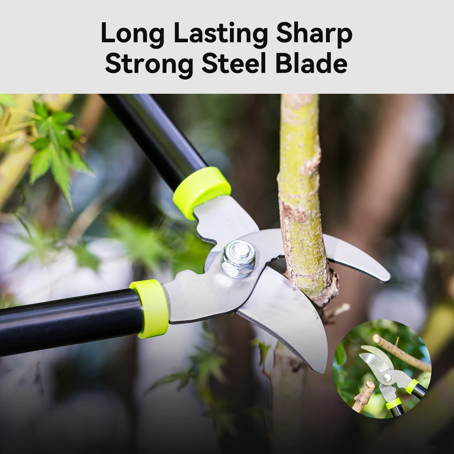 Deli 3 Piece Garden Tool Set Loppers Pruners Hedge Clippers