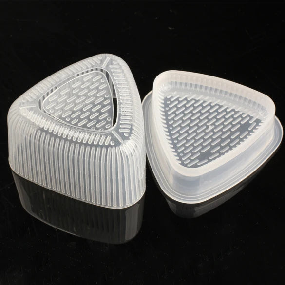 Triangle Sushi Making Kit Four Piece Nonstick Rice Ball Molds